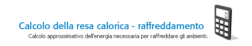 Il calcolo dei guadagni di calore - raffreddamento