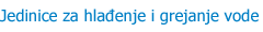 Jedinice za hlađenje i grejanje vode