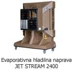 Evaporativna hladilna naprava JET STREAM 2400 - KlimaRent