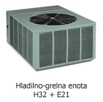 Hladilno-grelna enota H32 + E21 - KlimaRent