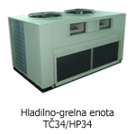 Hladilno-grelna enota TČ34/HP34 - KlimaRent