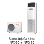 Samostoječa klima NFI-30 + NFO 30 - KlimaRent