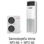 Samostoječa klima NFI-66 + NFO 66 - KlimaRent