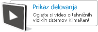 Prikaz delovanja sistemov KlimaRent